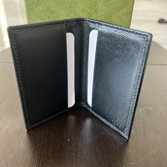 Gucci Gg Supreme Series Mini Men's Handbag (Crossbody) (Black) w/ wallet - Picture 4 of 4